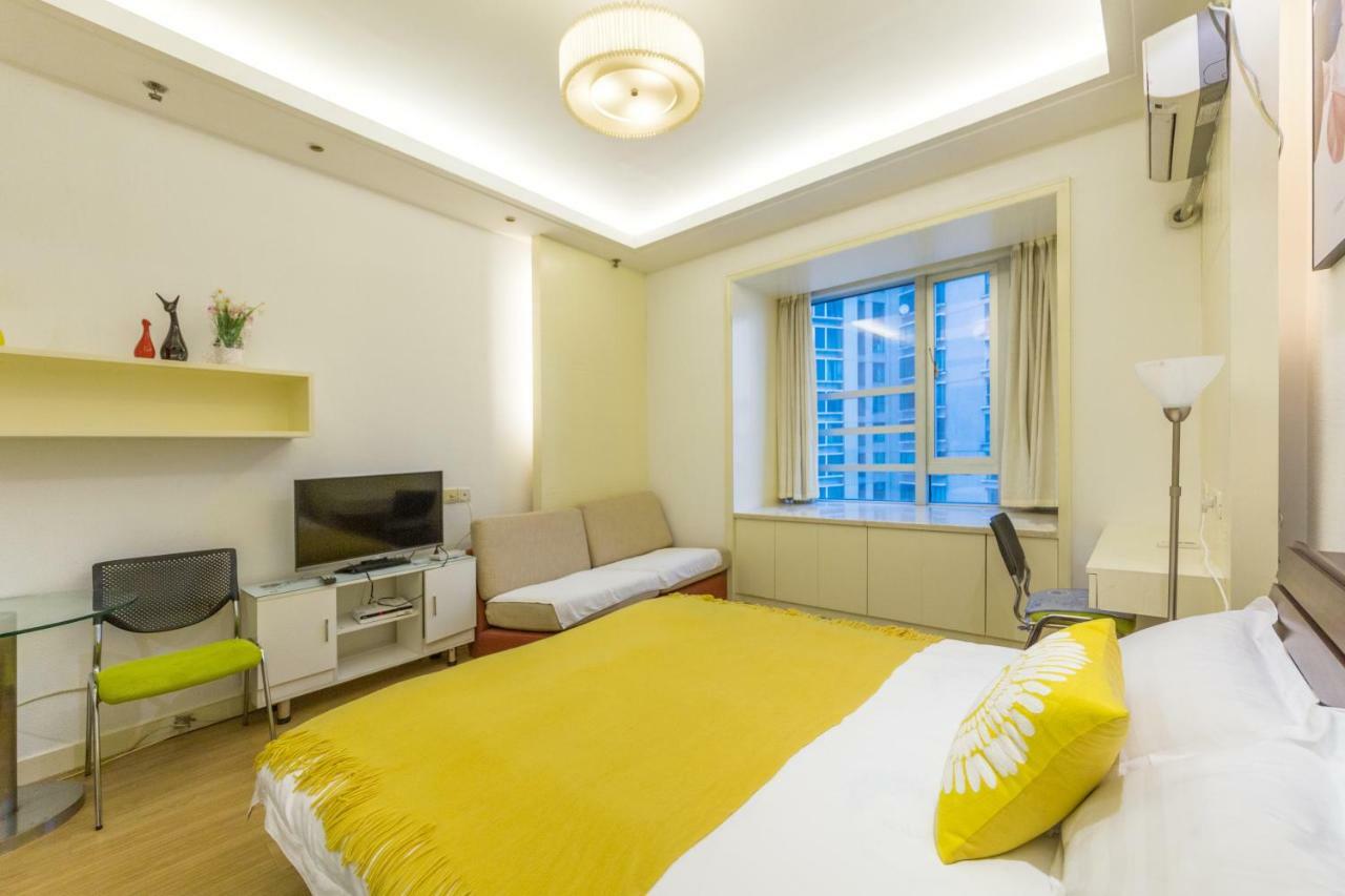 Shanghai Jiarong Hotel Apartment Exteriör bild