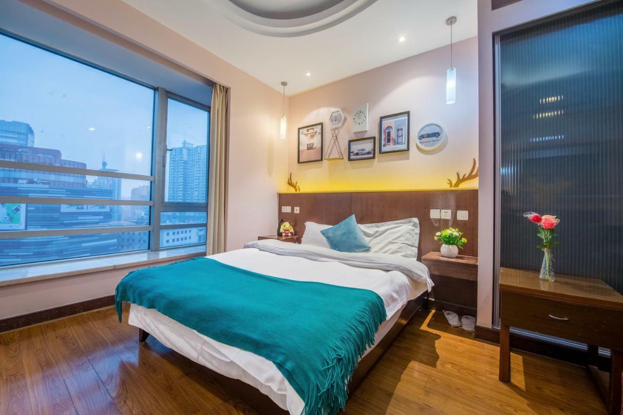 Shanghai Jiarong Hotel Apartment Exteriör bild