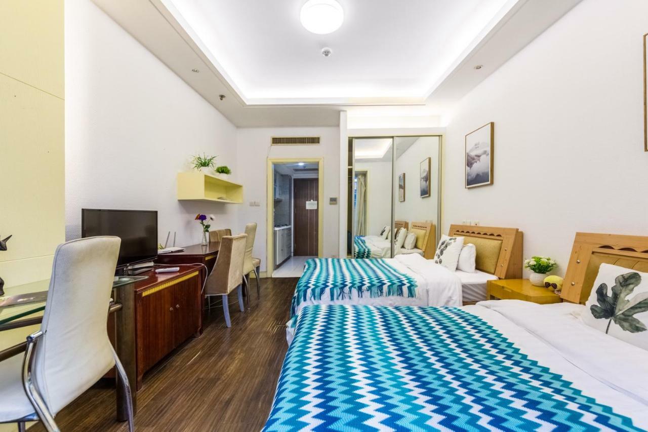 Shanghai Jiarong Hotel Apartment Exteriör bild