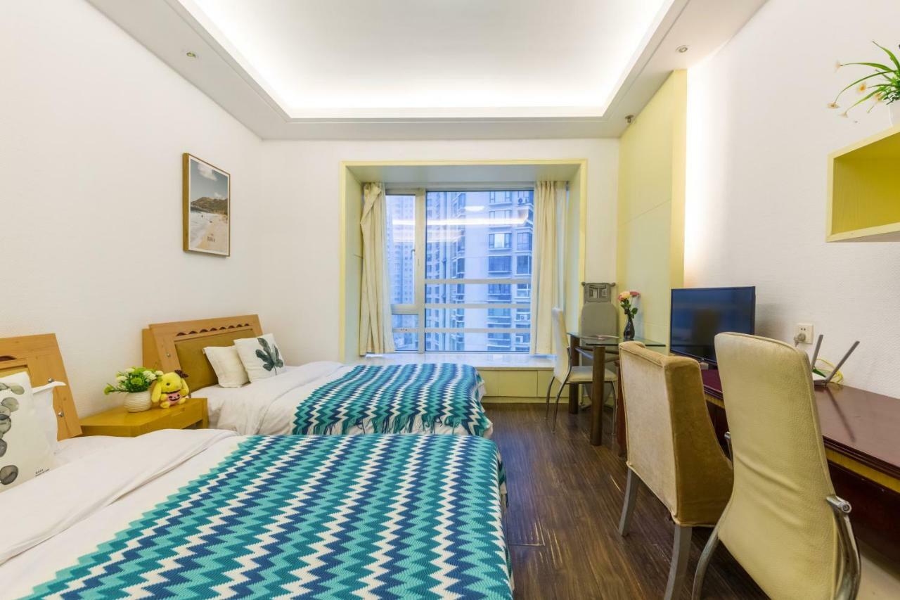 Shanghai Jiarong Hotel Apartment Exteriör bild