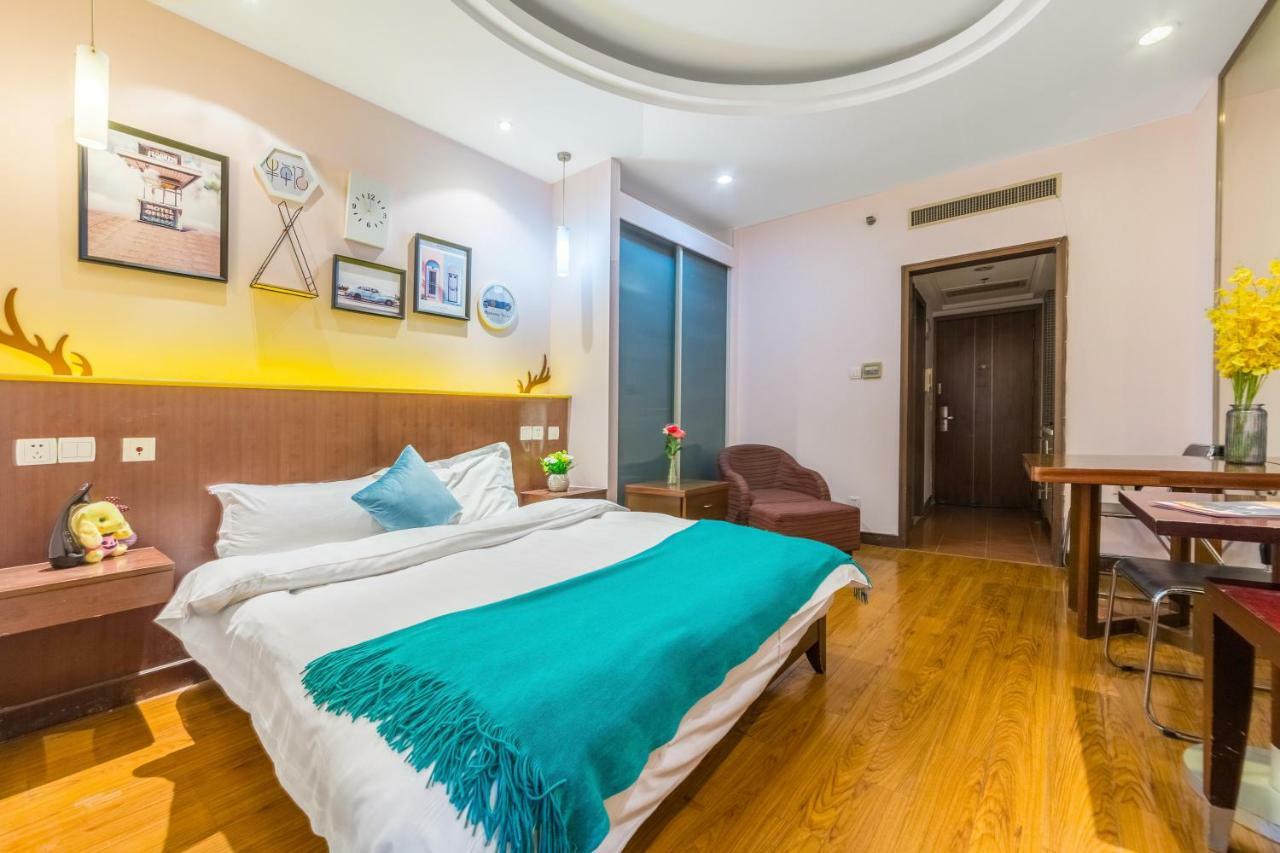 Shanghai Jiarong Hotel Apartment Exteriör bild
