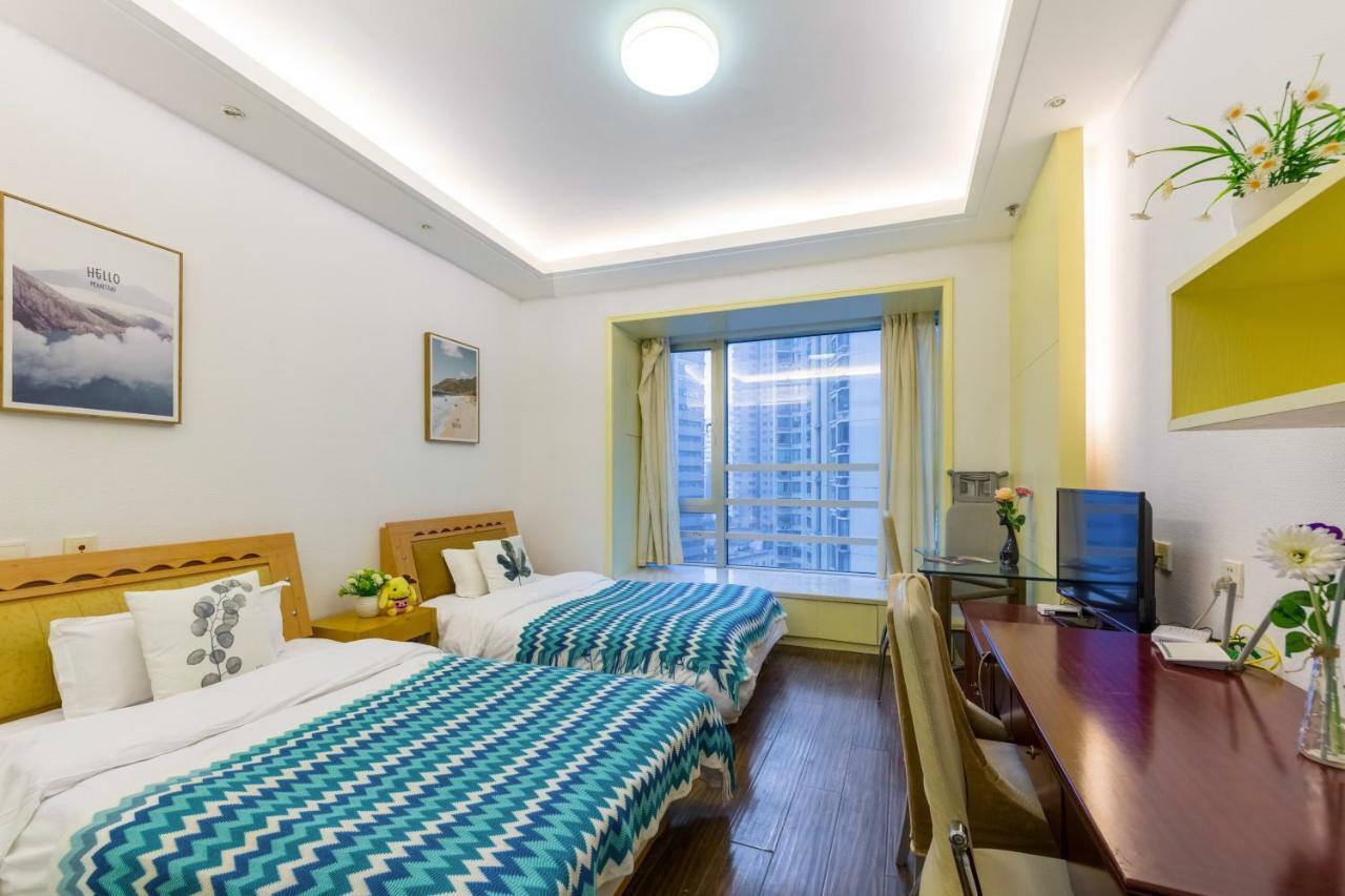 Shanghai Jiarong Hotel Apartment Exteriör bild