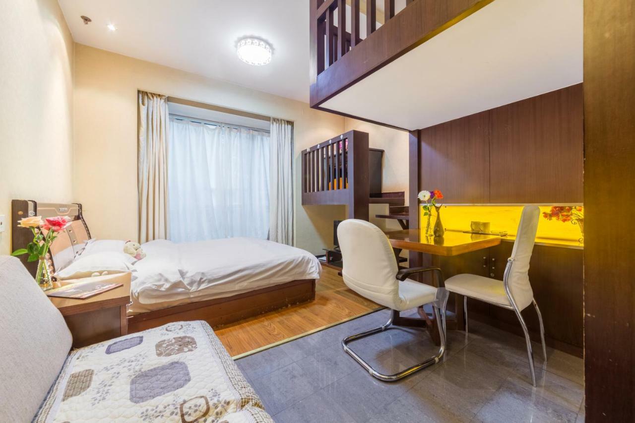 Shanghai Jiarong Hotel Apartment Exteriör bild