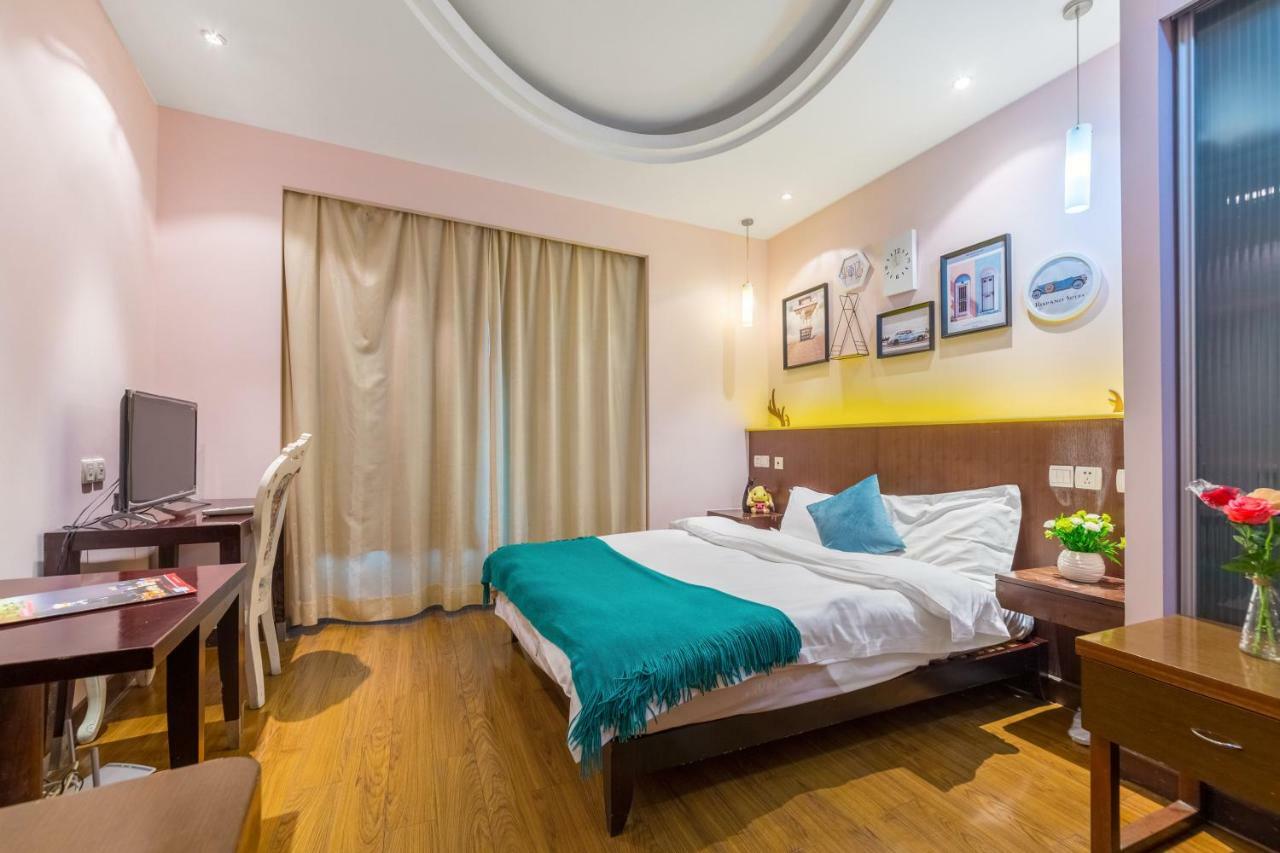 Shanghai Jiarong Hotel Apartment Exteriör bild