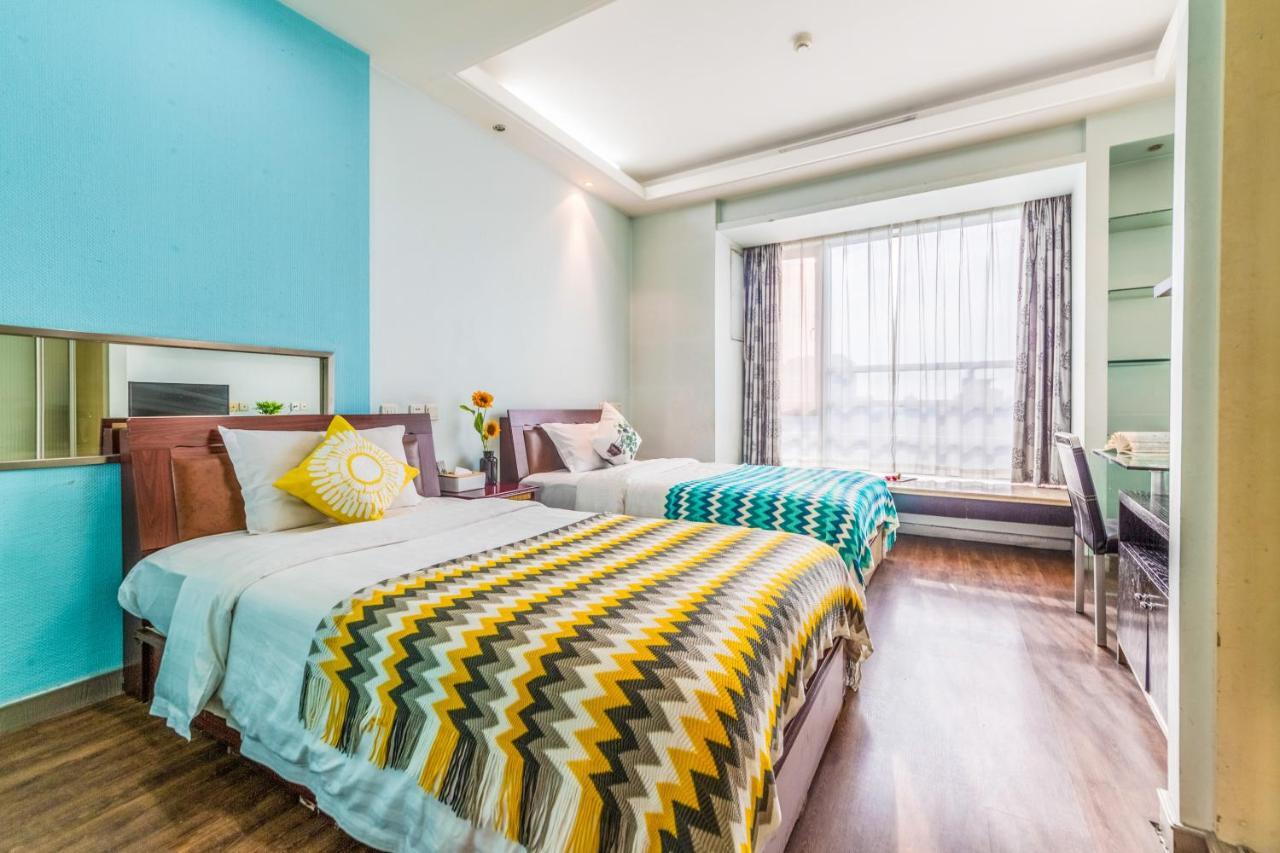 Shanghai Jiarong Hotel Apartment Exteriör bild