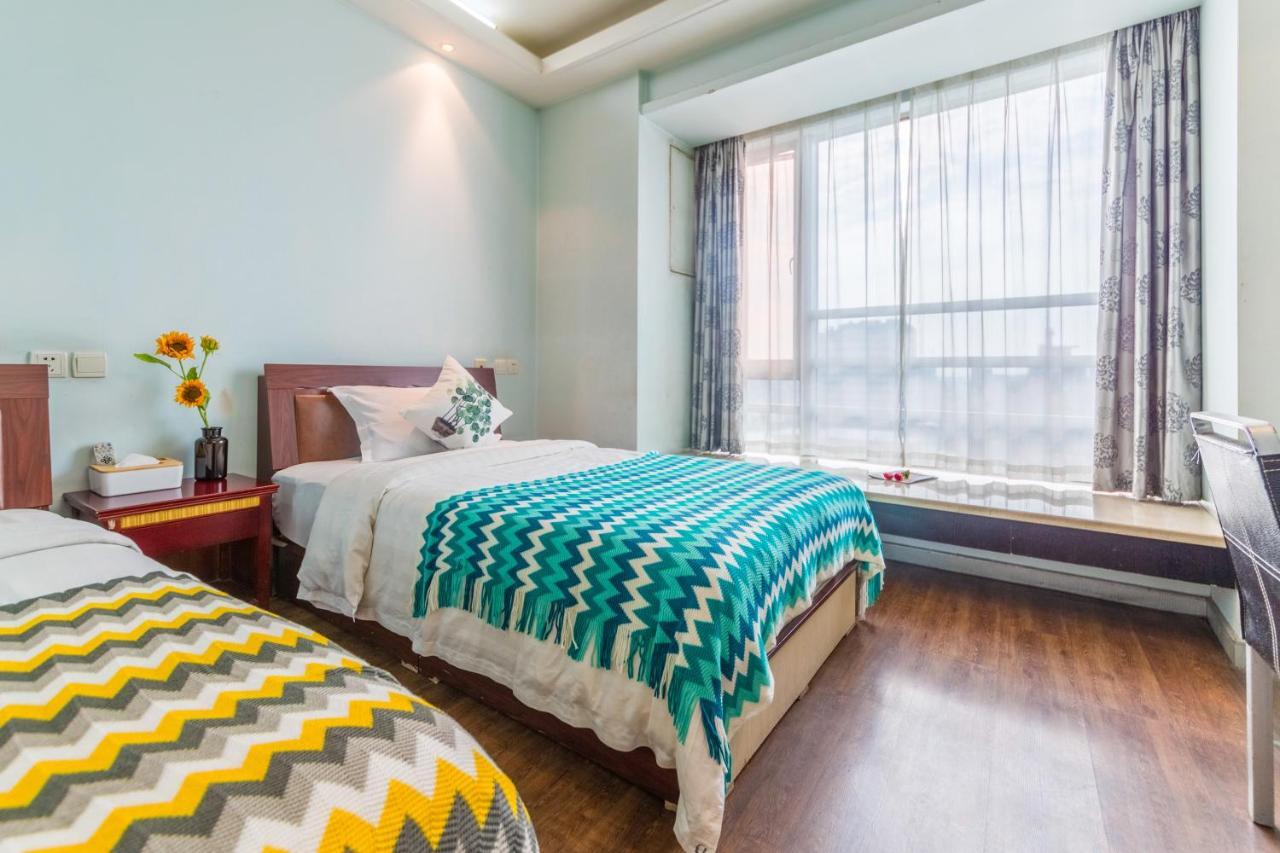 Shanghai Jiarong Hotel Apartment Exteriör bild